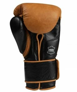 Title Boxing Vintage Brown Leather Gloves
