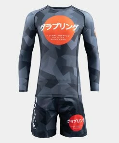 Rash Guards Tatami Fightwear Onyx Camo Rash Guard Rashguard 7 Rash Guards Tatami Fightwear Onyx Camo Rash Guard Rashguard