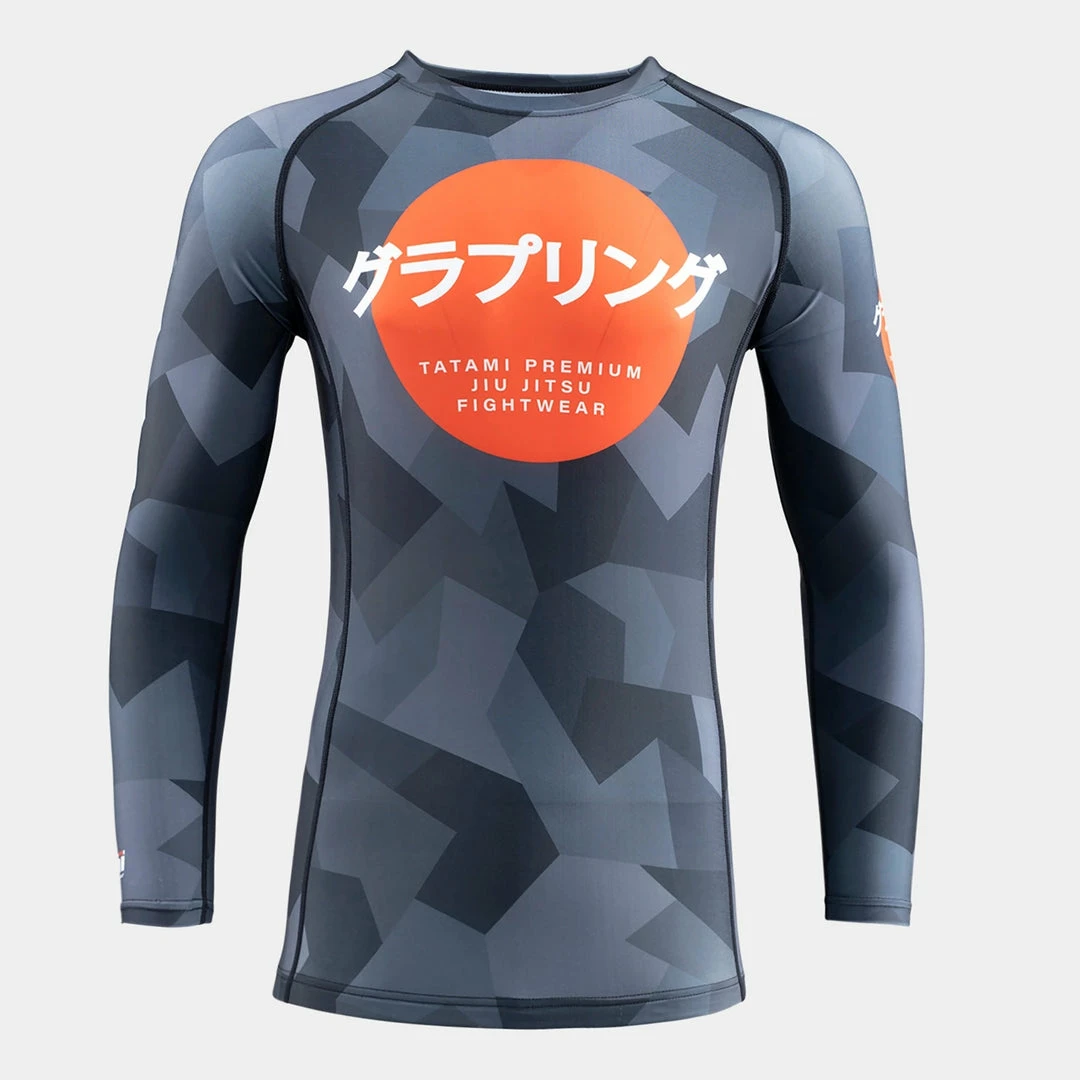 Rash Guards Tatami Fightwear Onyx Camo Rash Guard Rashguard 1 Rash Guards Tatami Fightwear Onyx Camo Rash Guard Rashguard