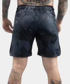 Tatami Fightwear No-Gi BJJ Jiu Jitsu Onyx Camo MMA Fight Shorts