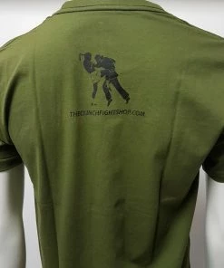 T-Shirts/Tanks The Clinch Fight Shop Logo Military Green T-Shirt
