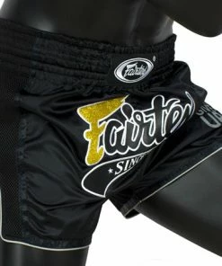 Fairtex Muay Thai Shorts BS1708 Slim Cut Black