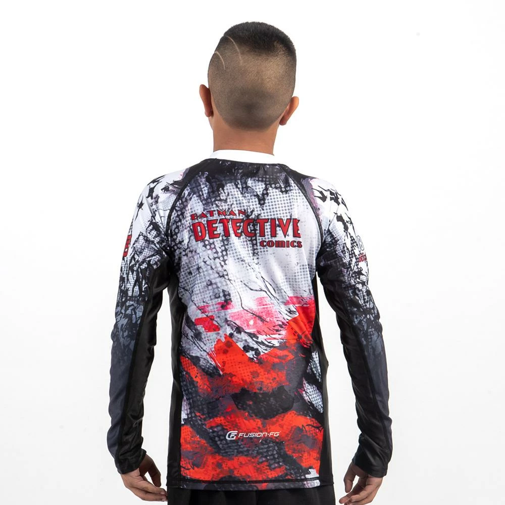 Rash Guards Fusion Fight Gear Batman Joker Tec 880 Kids Rash Guard Rashguard 2 Rash Guards Fusion Fight Gear Batman Joker Tec 880 Kids Rash Guard Rashguard