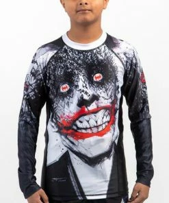 Rash Guards Fusion Fight Gear Batman Joker Tec 880 Kids Rash Guard Rashguard