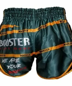 Booster Fight Gear Retro Corpus Green Muay Thai Kickboxing Shorts 6 Booster Fight Gear Retro Corpus Green Muay Thai Kickboxing Shorts