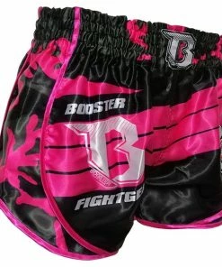 Booster Fight Gear Retro Corpus Pink Muay Thai Kickboxing Shorts