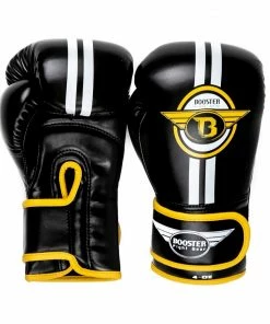 Booster Fight Gear Kids Youth Boxing Gloves Black