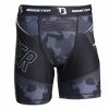 Booster Fight Gear Vale Tudo Grappling Fight Shorts Black Camo Grey