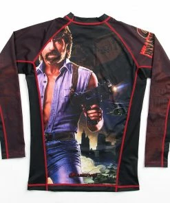 Fusion Fight Gear Chuck Norris Invasion USA Rashguard Rash Guard