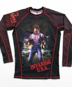 Fusion Fight Gear Chuck Norris Invasion USA Rashguard Rash Guard