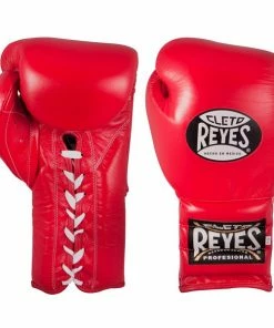 Cleto Reyes Lace-Up Training Boxing Gloves Red