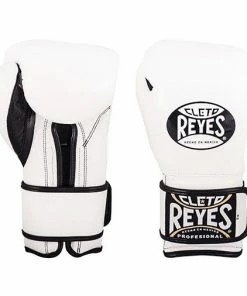 Cleto Reyes Training Velcro Boxing Gloves White