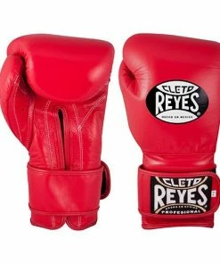 Cleto Reyes Training Velcro Boxing Gloves Red