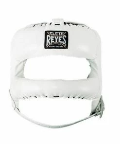 Cleto Reyes Facesaver With Nylon Bar Headgear Head Gear White