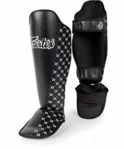 Fairtex SP5 Competition Shin Guards Instep Black