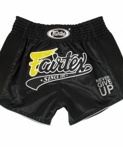 Fairtex Muay Thai Shorts BS1708 Slim Cut Black