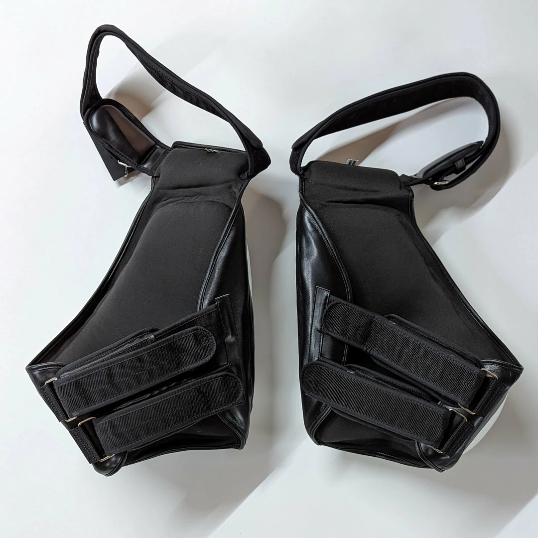 Fairtex Compact Thigh Trainer Kick Pads TP4 3 Fairtex Compact Thigh Trainer Kick Pads TP4