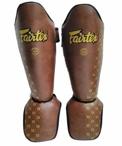 Fairtex SP5 Competition Shin Guards Instep Brown (Exclusive!)