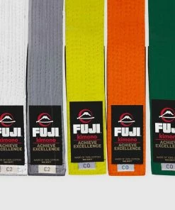 Gi's/Belts Fuji Sports Kids/Youth Jiu Jitsu BJJ Rank Gi Belt