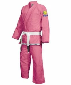 Gi's/Belts Fuji Sports Kids Childrens Youth BJJ Jiu Jitsu Gi Pink