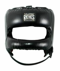 Cleto Reyes Facesaver With Nylon Bar Headgear Head Gear Solid Black