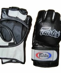 Fairtex FGV12 Ultimate Combat MMA Gloves Black/White