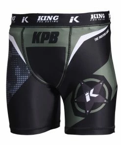 King Pro Boxing Vale Tudo Grappling Fight Shorts Military Green