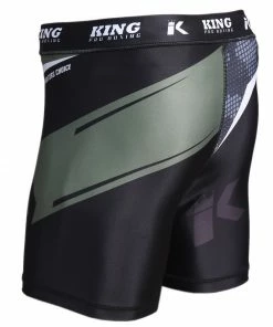 King Pro Boxing Vale Tudo Grappling Fight Shorts Military Green