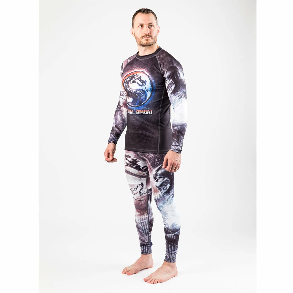 Rash Guards Fusion Fight Gear Mortal Combat Sub-Zero Vs Scorpion Rashguard Rash Guard 5 Rash Guards Fusion Fight Gear Mortal Combat Sub-Zero Vs Scorpion Rashguard Rash Guard