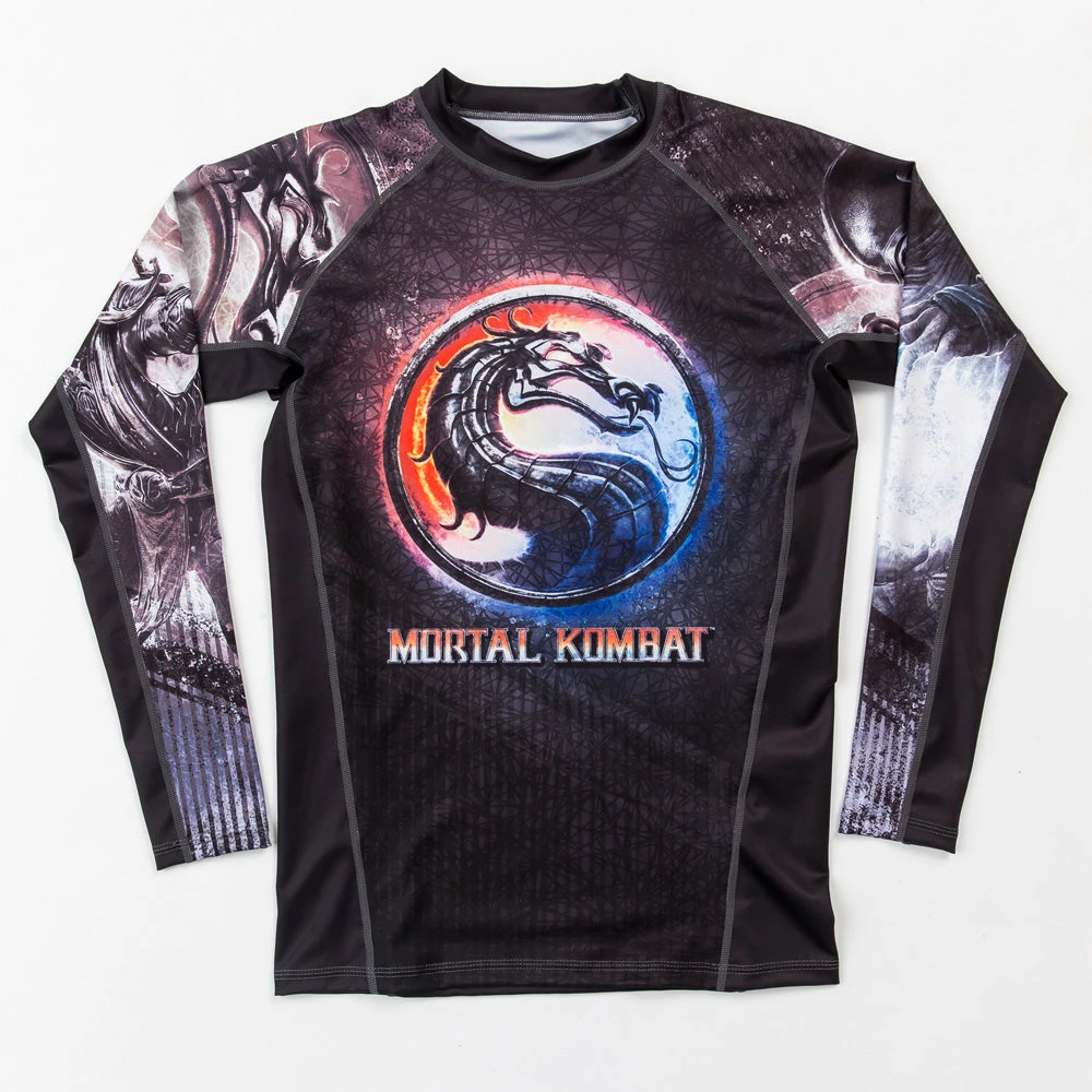 Rash Guards Fusion Fight Gear Mortal Combat Sub-Zero Vs Scorpion Rashguard Rash Guard 1 Rash Guards Fusion Fight Gear Mortal Combat Sub-Zero Vs Scorpion Rashguard Rash Guard