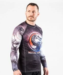 Rash Guards Fusion Fight Gear Mortal Combat Sub-Zero Vs Scorpion Rashguard Rash Guard 7 Rash Guards Fusion Fight Gear Mortal Combat Sub-Zero Vs Scorpion Rashguard Rash Guard