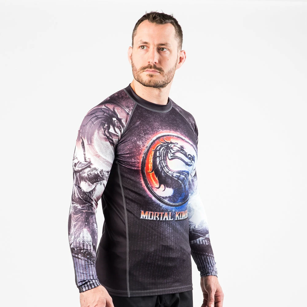 Rash Guards Fusion Fight Gear Mortal Combat Sub-Zero Vs Scorpion Rashguard Rash Guard 3 Rash Guards Fusion Fight Gear Mortal Combat Sub-Zero Vs Scorpion Rashguard Rash Guard
