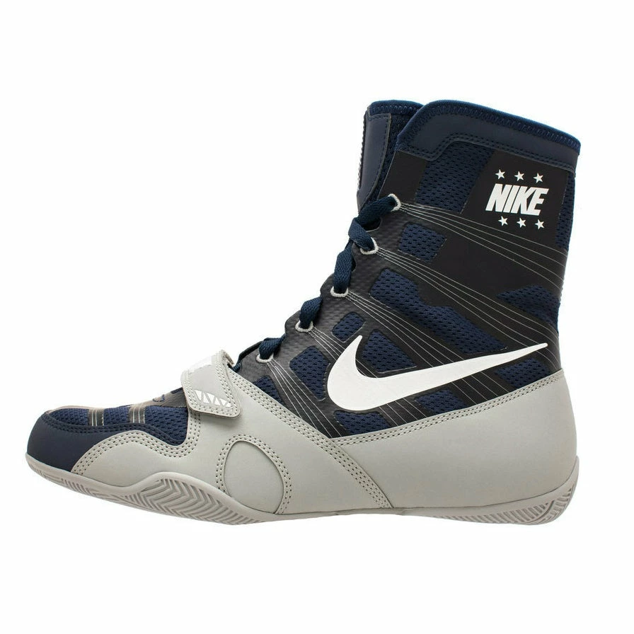 Nike Boxing HyperKO Shoes Boots Limited Edition Midnight Navy/White/Silver Shoes/Footwear 1 Nike Boxing HyperKO Shoes Boots Limited Edition Midnight Navy/White/Silver Shoes/Footwear