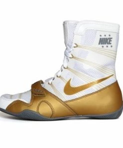 Shoes/Footwear Nike Boxing HyperKO Shoes Boots Limited Edition White/Gold (only Size 5 Left)