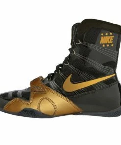 Shoes/Footwear Nike Boxing HyperKO Shoes Boots Limited Edition Black/Gold (only Size 4 Left)