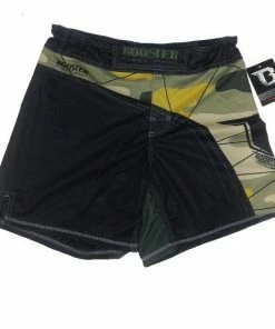 Booster Fight Gear MMA High Cut Pro Fight Shorts Trunks Enforcer Camo
