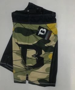 Booster Fight Gear MMA High Cut Pro Fight Shorts Trunks Enforcer Camo