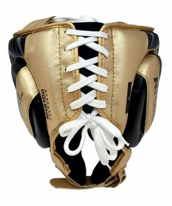 Rival Boxing RHG100 Professional Headgear Black/Gold 6 Rival Boxing RHG100 Professional Headgear Black/Gold