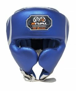 Rival Boxing RHG100 Professional Headgear Blue/Silver 7 Rival Boxing RHG100 Professional Headgear Blue/Silver