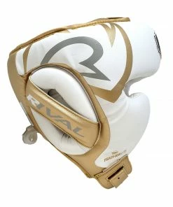 Rival Boxing RHG100 Professional Headgear White/Gold