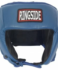 Ringside Amateur Competition Approved Open Face USA Boxing Headgear Blue
