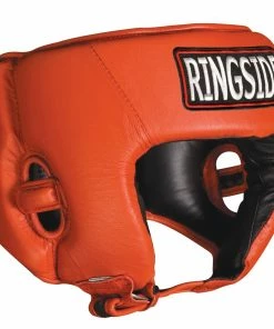 Ringside Amateur Competition Approved Open Face USA Boxing Headgear Red