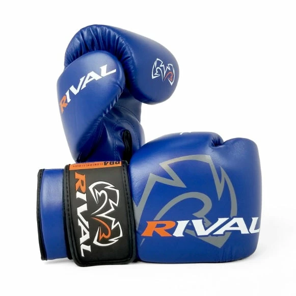 Rival Boxing RB4 Kids Youth Gloves Blue 1 Rival Boxing RB4 Kids Youth Gloves Blue