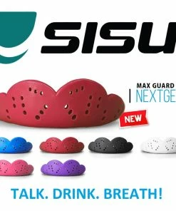 SISU Max Combat Rated 2.4mm High Impact Mouthguard Various Colours