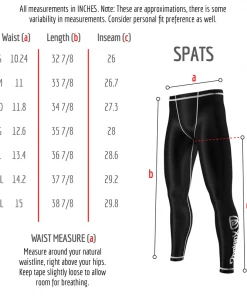 Phalanx Black Ops Spats Compression Pants 9 Phalanx Black Ops Spats Compression Pants