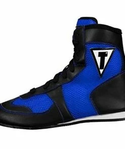 Shoes/Footwear Title Boxing Hyper-Elite Mid Blue Youth Kids Boxing Shoes Boots