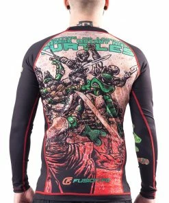 Fusion Fight Gear Teenage Mutant Ninja Turtles TMNT Rashguard Rash Guard Rash Guards
