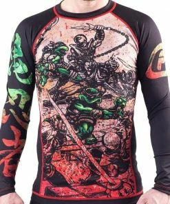 Fusion Fight Gear Teenage Mutant Ninja Turtles TMNT Rashguard Rash Guard Rash Guards