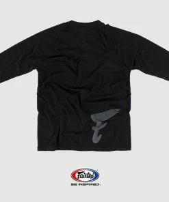T-Shirts/Tanks Fairtex Muay Thai 3/4 Long Sleeve Shirt Black