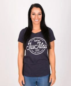 Tatami Fightwear Ladies Wave Jiu Jitsu T-Shirt White